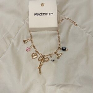 Princess Polly Charm Bracelet